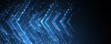 Basit çokgen elementlere sahip geometrik altıgen soyut arkaplan. Tıbbi, iş, teknoloji veya bilim tasarımı. El yapımı vektör çizimi.