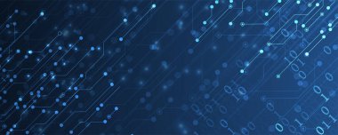 Soyut veri arkaplanı. Gelecekçi teknoloji tarzı. İş siber sunumları için zarif dijital arka plan. El yapımı Vektör