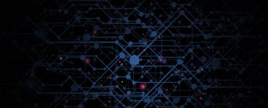 Soyut vektör arkaplanı. Gelecekçi teknoloji tarzı. Teknoloji sunumları için mükemmel bir geçmiş. vektör sanatı.