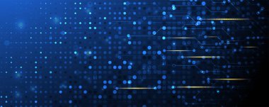 İnternet işi için teknoloji soyut fütüristik bilim geçmişi. Büyük veri kavramı.