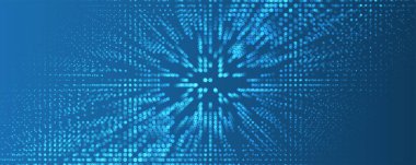 İnternet işi için teknoloji soyut fütüristik bilim geçmişi. Büyük veri kavramı.