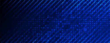 İnternet işi için teknoloji soyut fütüristik bilim geçmişi. Büyük veri kavramı.