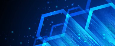 İnternet işi için teknoloji soyut fütüristik bilim geçmişi. Büyük veri kavramı.