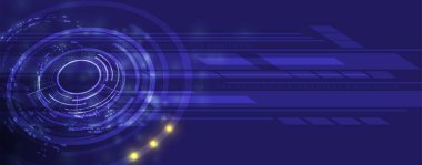 Soyut vektör arkaplanı. Gelecekçi teknoloji tarzı. İş teknolojisi sunumları için zarif bir geçmiş.