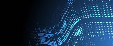 Soyut vektör arkaplanı. Gelecekçi teknoloji tarzı. İş teknolojisi sunumları için zarif bir geçmiş.