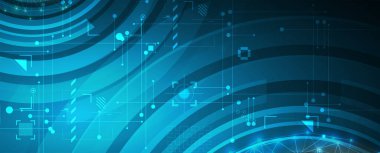 Soyut Yapay Zeka. Bulut hesaplama. Makine öğrenimi. Teknoloji web geçmişi. Sanal konsept geleceksel arkaplan