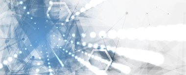 Neural ağ kavramı. Hücreleri bağlantıları ile bağlı. Yüksek teknoloji işlemi. Fütüristik arka plan