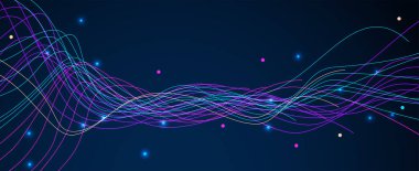 Sinir ağı veri katmanları içinde makine öğrenmenin görünmeyen mimarisi. Sinir ağlarının karmaşık bilgileri işlediği gizli katmanları araştırmak