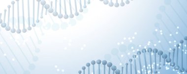 Soyut DNA teknolojisi. Bilim tıp kavramı. Fütüristik bir arka plan. Tel kafes moleküllerinin yapısı