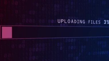 Ortam dosyasının yüklenme sürecini gösteren monitör