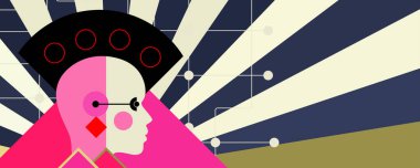 Soyut Yapay Zeka. Bulut hesaplama. Makine öğrenimi. Teknoloji web geçmişi. Sanal konsept geleceksel arkaplan