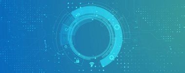 Dünya zihin metaevreleri kavramında makine öğrenme büyük veri veya siber güvenlik teknolojisi arka planı