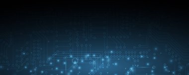 Fütürist yüksek teknoloji soyut devre kartı arka planı