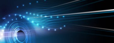 Teknoloji verileri bir ağ bağlantısı görsel iş geçmişi