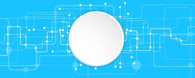 Fütürist yüksek teknoloji soyut devre kartı arka planı