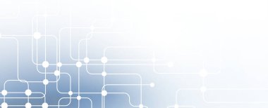 Fütürist yüksek teknoloji soyut devre kartı arka planı