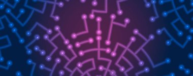 Fütürist yüksek teknoloji soyut devre kartı arka planı