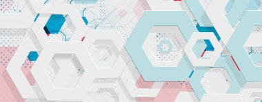 Fütürist yüksek teknoloji soyut devre kartı arka planı