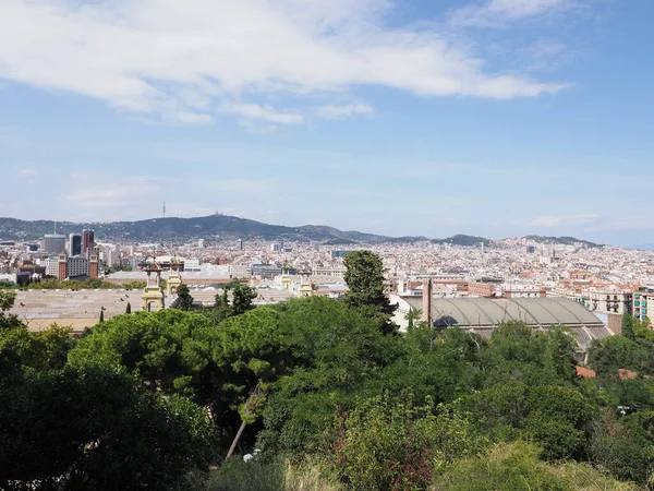 스페인 카탈루냐 지역에 바르셀로나 2019 화창하고 여름날맑은 — 스톡 사진