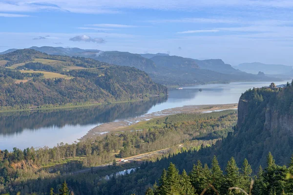 Ущелье Реки Колумбия Ландшафт Природа Штата Орегон — стоковое фото