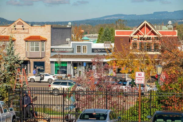 Troudale Usa November 2022 Centrum Winkels Bedrijven Stad Troudale Oregon — Stockfoto