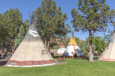 Kahneeta doğu Oregon peyzaj ve tatil alanında.
