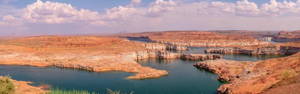 Lake Powell Panorama Landscape Surrounding Places Utah State — Stock Photo, Image
