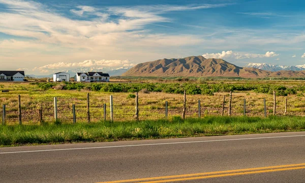 Vivir Campo Paisaje Del Estado Utah —  Fotos de Stock