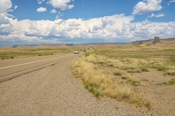 Panoramautsikt Över Hyw 160 Mot Södra Colorado Och New Mexico — Stockfoto