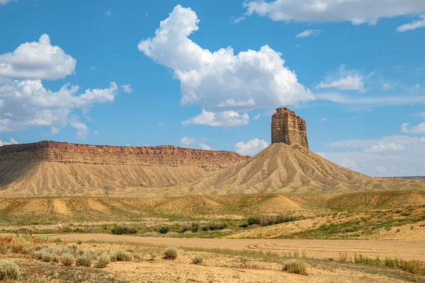 Paesaggio Formazione Rocciosa Nel Colorado Meridionale Nel Nuovo Messico — Foto Stock