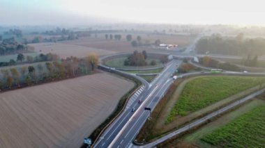Sabah erkenden otoyol trafiği