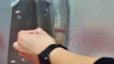 İspanyol çiğ jamonu yemek için hazır - domuz eti şarküteri