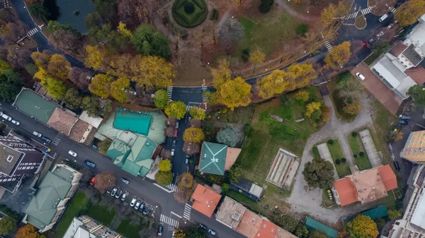 Salsomaggiore Terme Cidade Oanorama Drone View — Fotografia de Stock