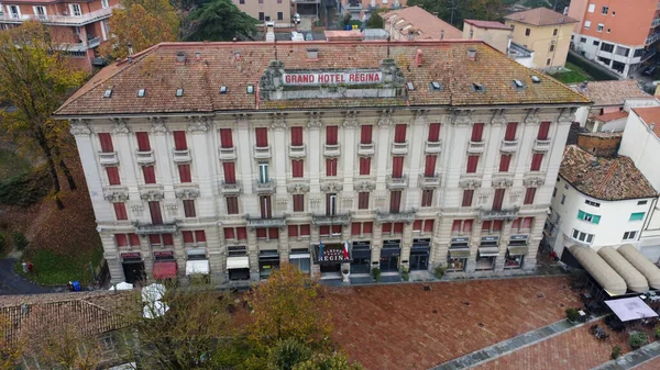 Salsomaggiore Terme Cidade Oanorama Drone View — Fotografia de Stock