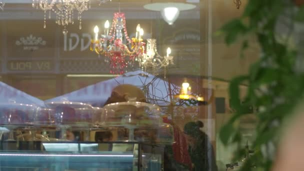 Cremona Ιταλία Νοέμβριος 2022 Καθημερινή Σκηνή Μπαρ Και Καφετέριες Στην — Αρχείο Βίντεο