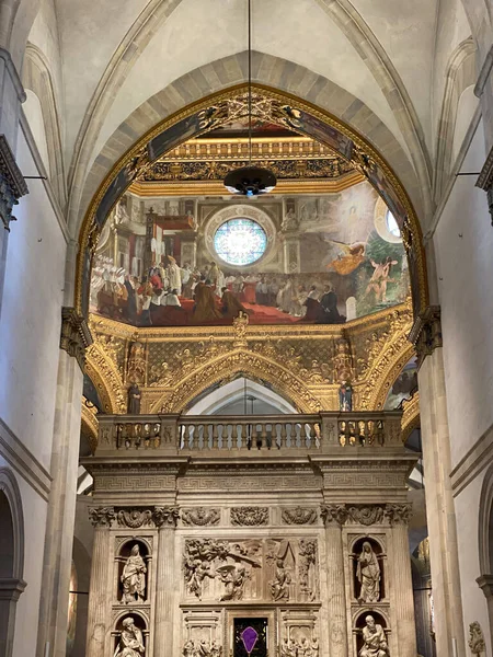 Loreto Italia Abril 2023 Santuario Basílica Santa Casa Interior Del —  Fotos de Stock