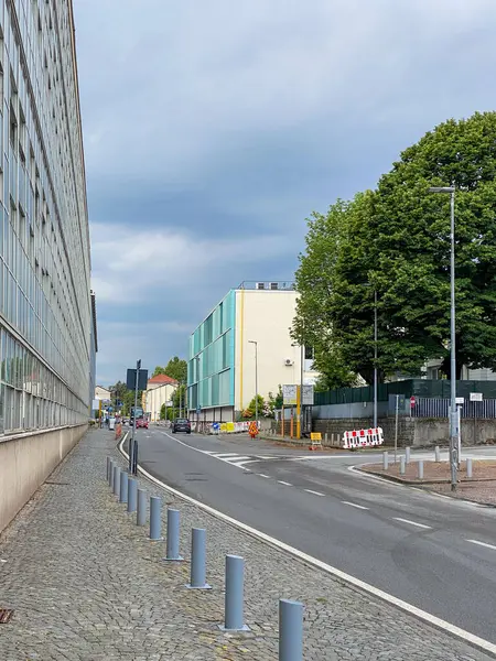 Ivrea, İtalya - 20 Ağustos 2023, New Ico IV ofisleri ve Unesco 'daki araştırma merkezleri Olivetti Endüstriyel Şehri' ni korudu