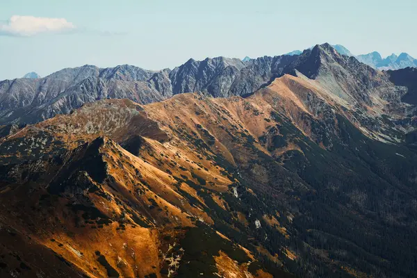 Berglandschaft Tatra Nationalpark Polen Beliebte Touristenattraktion Erstaunliche Naturkulisse Die Bekanntesten — Stockfoto