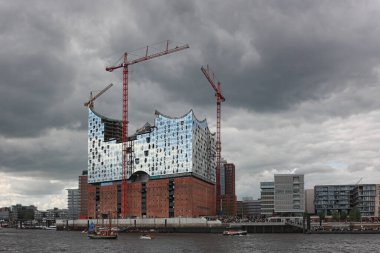 Elbe Filarmoni Salonu. Hamburg 'da yeni Filarmoni Orkestrası.