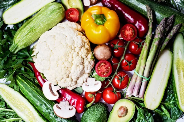 Alimente Sănătoase Pentru Conceptul Dietă Ketogenică Fundal Negru Alimente Bogate — Fotografie, imagine de stoc