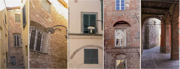 Discovering the ancient hidden alleys of the city of Lucca, Tuscany, Italy
