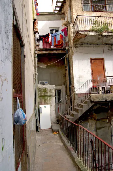 Tunus, Tunus, Afrika - 01-03-2009 - Yoksulluk ve marjinalleşmenin hüküm sürdüğü Tunus şehrinin en aşağılanmış mahallelerine seyahat.