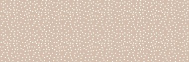 Tarafsızlar, sanatın renkleri soyut, kusursuz desenler. Bej sonsuz geometrik polka noktalı parmak izi. Moda, nötr renkler, estetik temel figürler. Kumaş, tekstil ve ambalaj için sessiz açık kahverengi doku