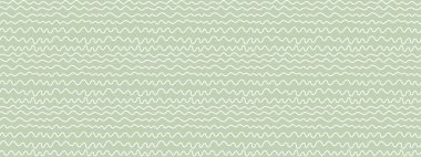 Neutrals color art abstract seamless pattern. Pastel boho style endless linear wave print. Trendy neutral colors aesthetic zigzag strokes background. Muted light green contemporary fabric texture. Eps clipart