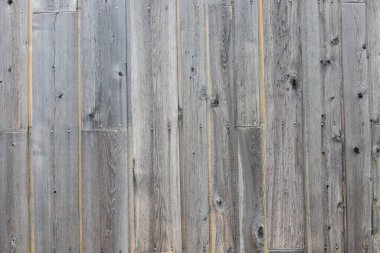 Katı gri ahşap arka plan. Kopya alanı olan bir masa. doğal desenli doku