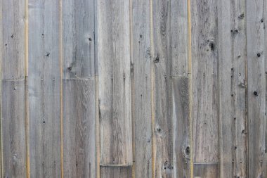 Katı gri ahşap arka plan. Kopya alanı olan bir masa. doğal desenli doku