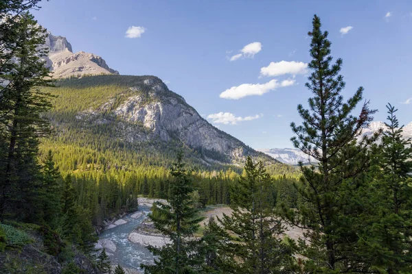 계곡의 Tourism Banff National Park Canada — 스톡 사진