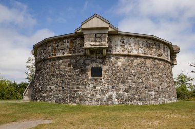 Askeri tarihi bina - Kuzey Amerika 'daki en eski kule, Halifax, Nova Scotia, Kanada