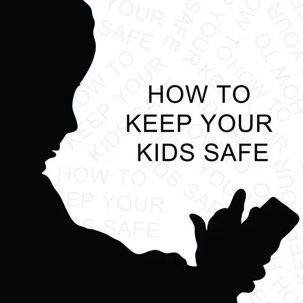 keep kids safe on internet art illustration