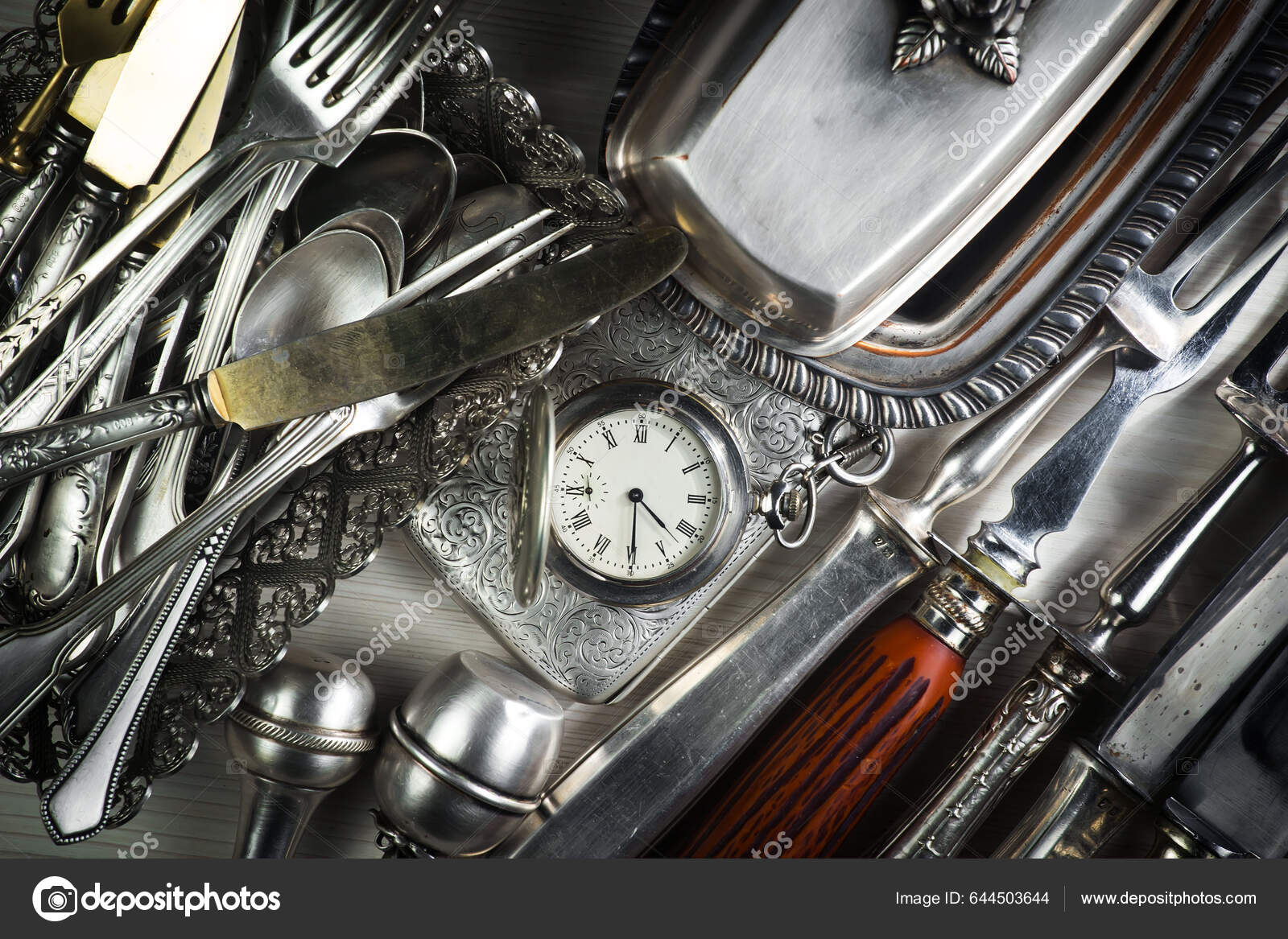 Silverware Old Background Stock Photo by ©Kar_photo.mail.ru 644503644